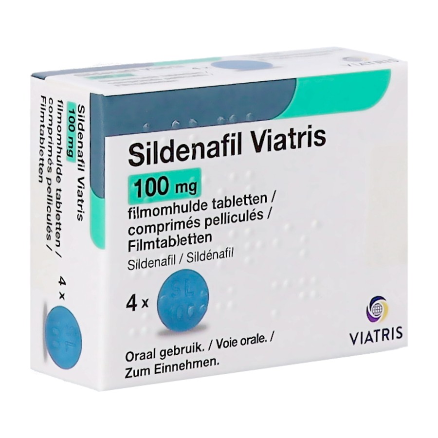 Sildenafil Viatris 100mg Filmomh Tabl 4