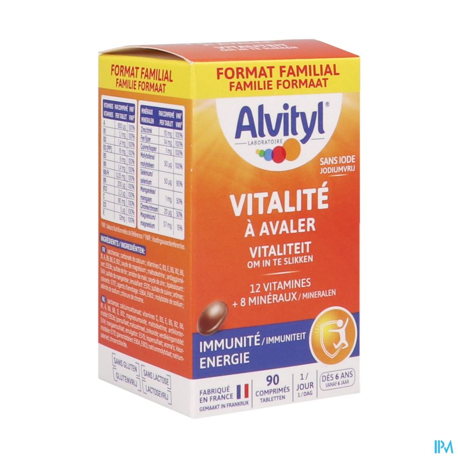 ALVITYL VITALITE A AVALER CPR 90