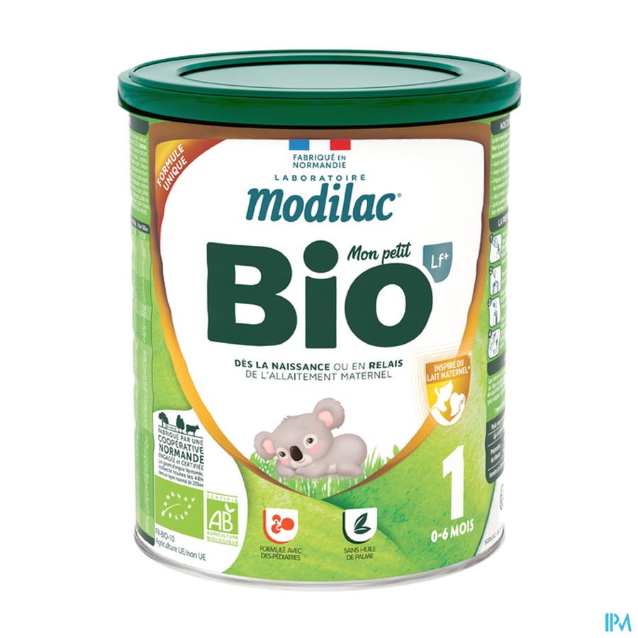 MODILAC MON PETIT BIO LF+ 1 PDR800
