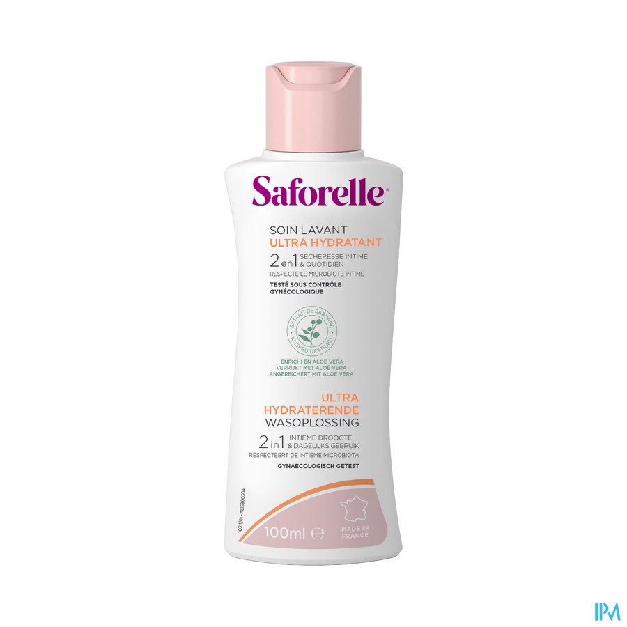 Saforelle Ultra Hydraterende Wasoplossing 100ml Nf