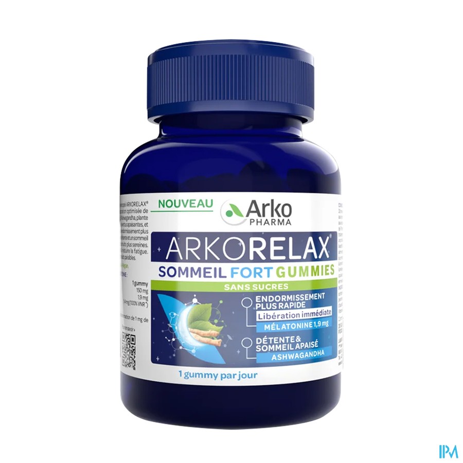 ARKORELAX SOMMEIL FORT GUMMIES 60