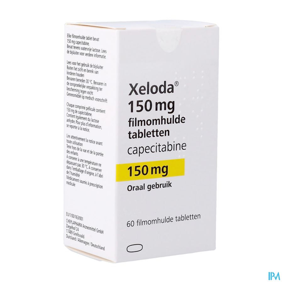 Xeloda Comp 60 X 150mg Xeloda Comp 60 X 150mg