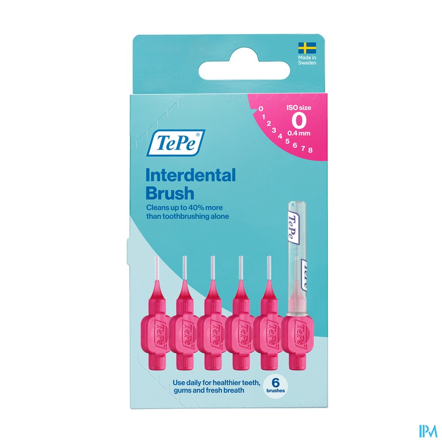 Tepe Interdental Brush 0,40mm Pink 6