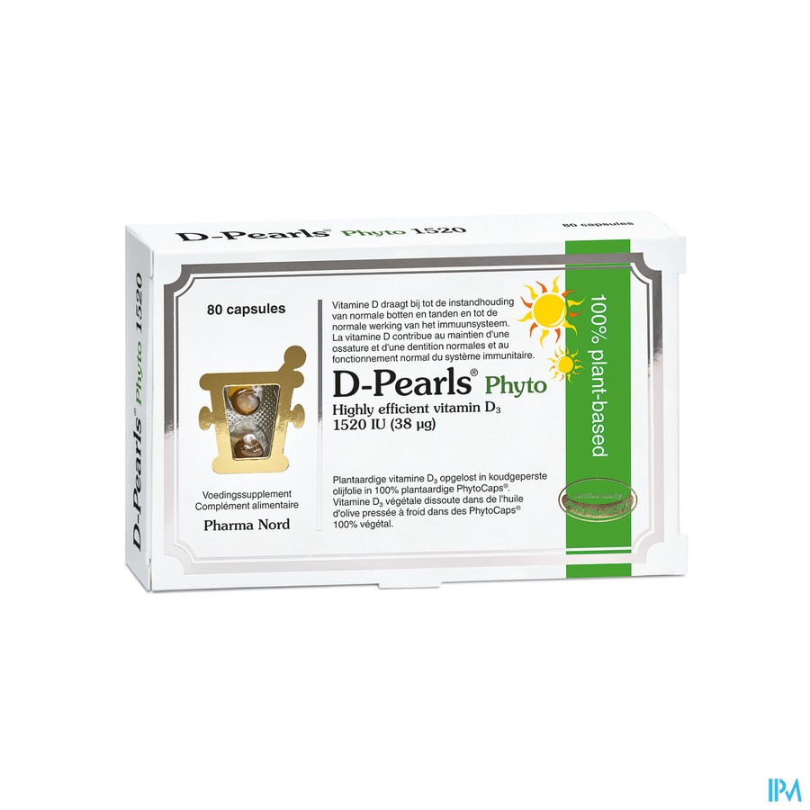 D-pearls Phyto V-caps 80