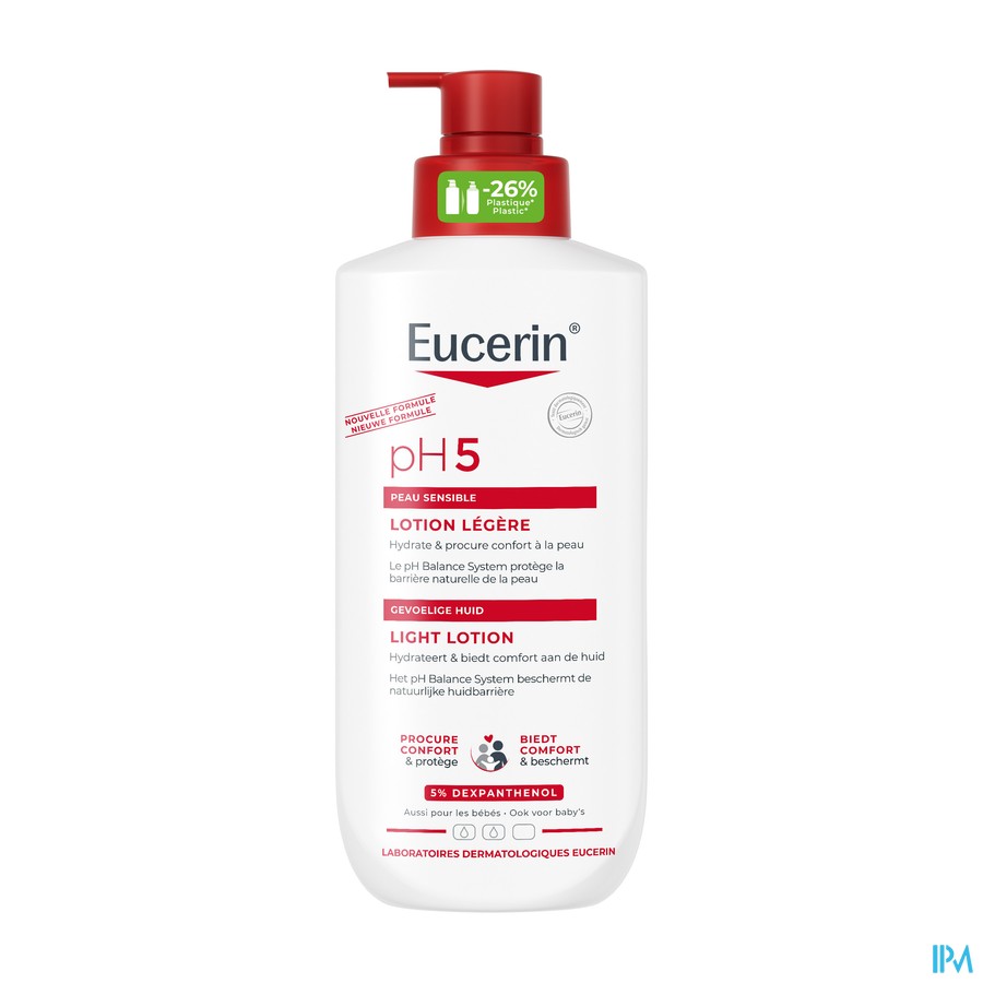 Eucerin Ph5 Light Lotion N/d/gev Huid Pomp 400ml