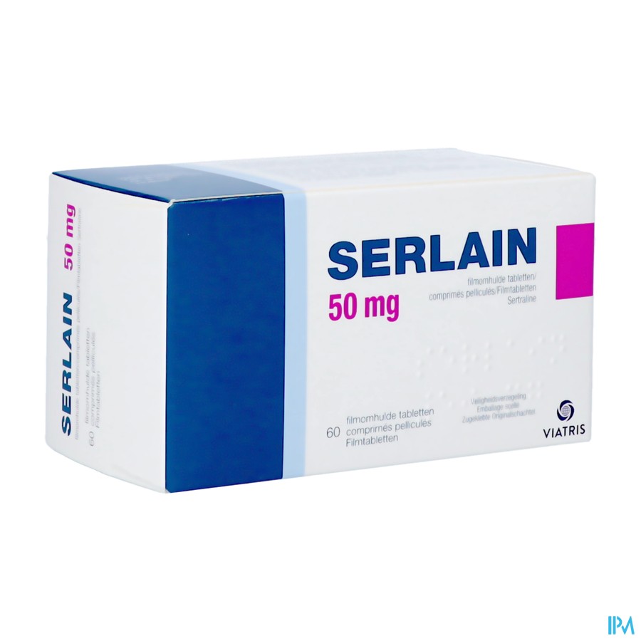 Serlain 50mg Filmomh Tabl 60