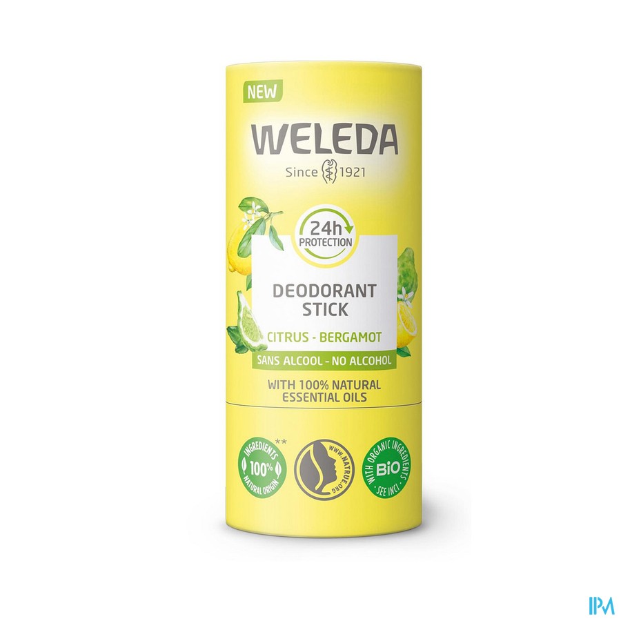Weleda Deo Stick 24h Citrus & Bergamot 50g