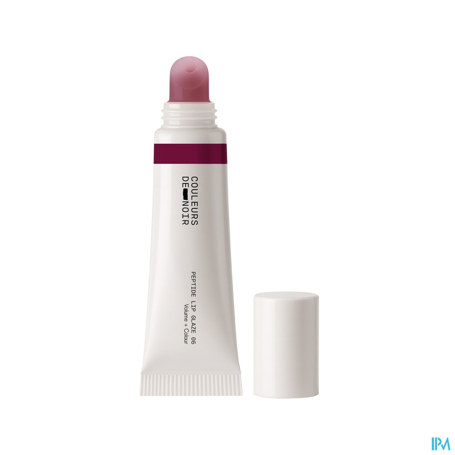 Couleurs De Noir Peptide Lip Glaze 06 Velvet Plum
