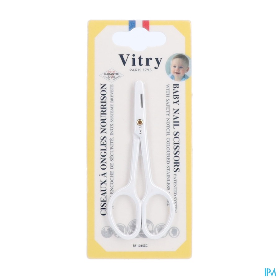 Zuigelingenschaar Inox (gebreveteerd Model)