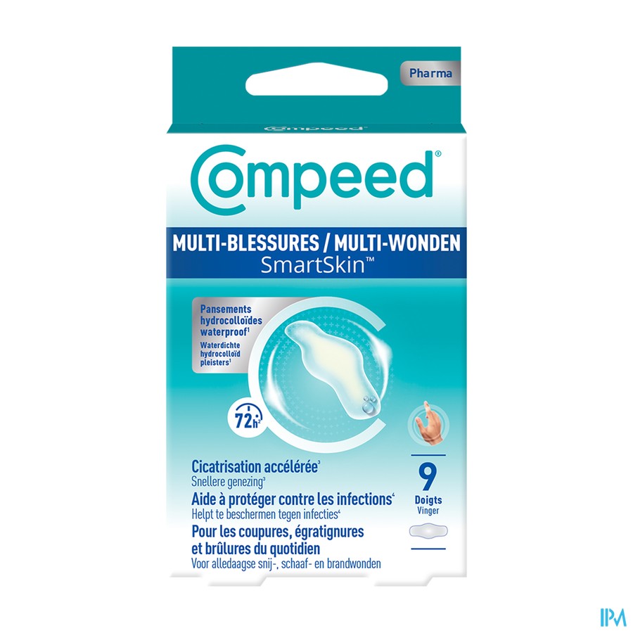 Compeed Smartskin Multi-wond Vinger 9