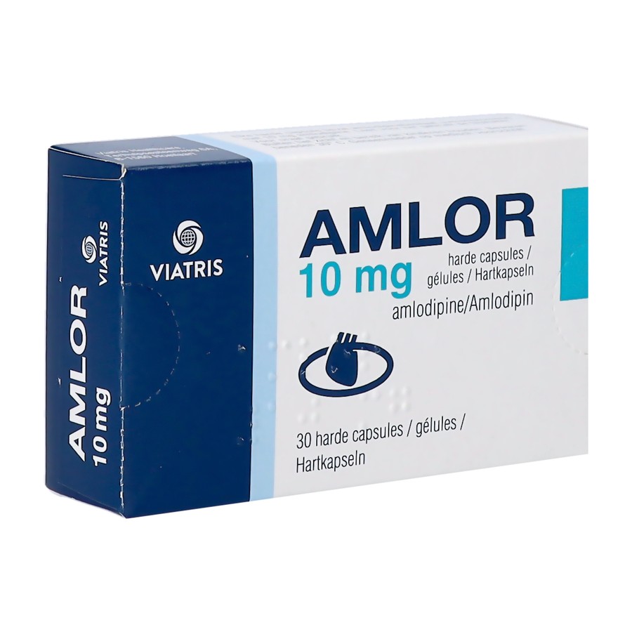 Amlor 10mg Caps 30