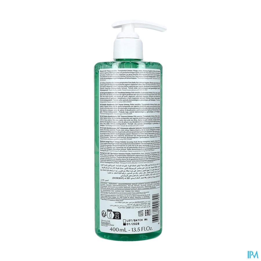 Svr Spirial Deo Douche Gel 400ml