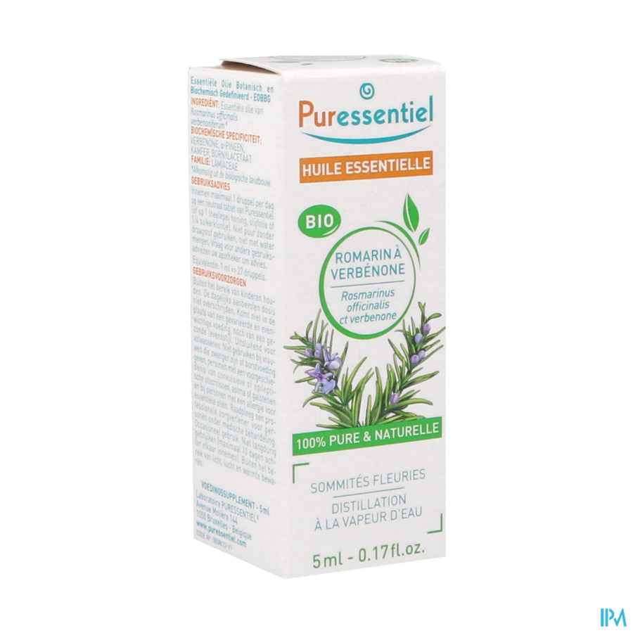 Puressentiel Eo Rozemarijn Verbena Bio5ml