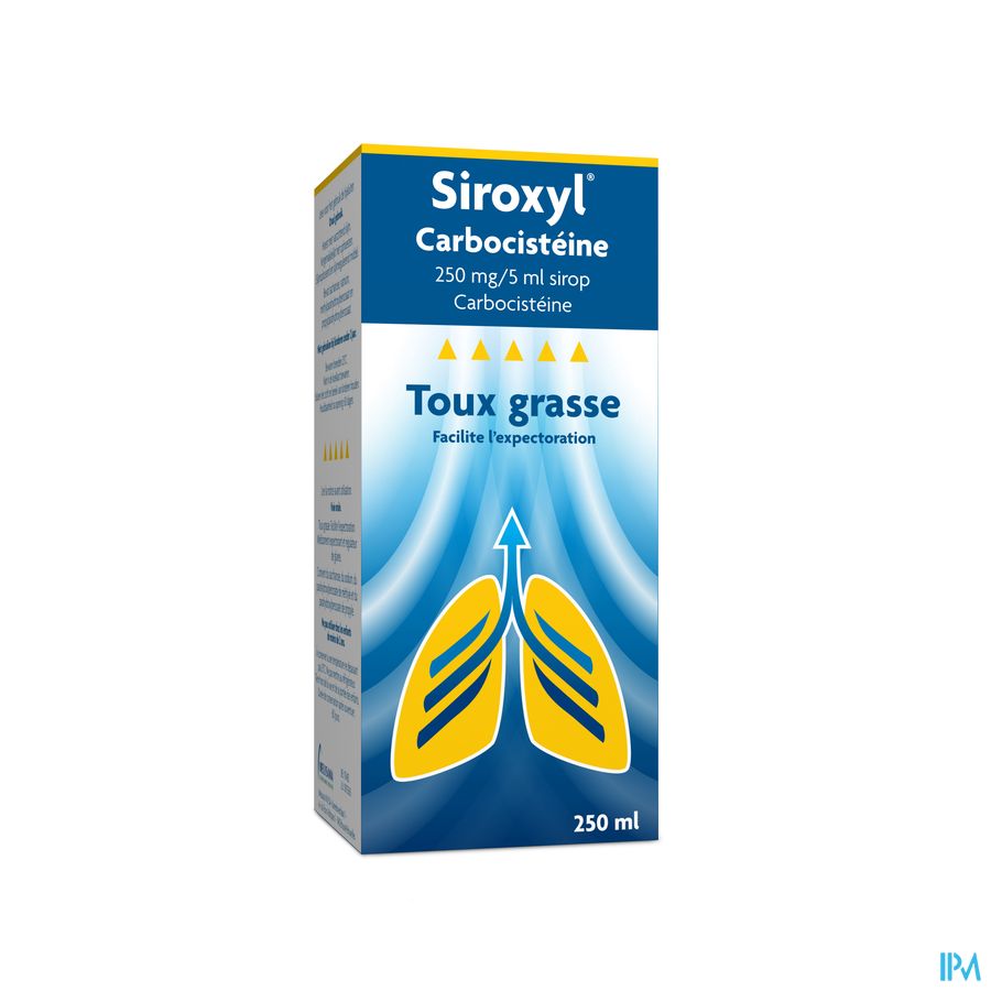 Siroxyl Carbocisteine 250mg/5ml Sirop 250ml