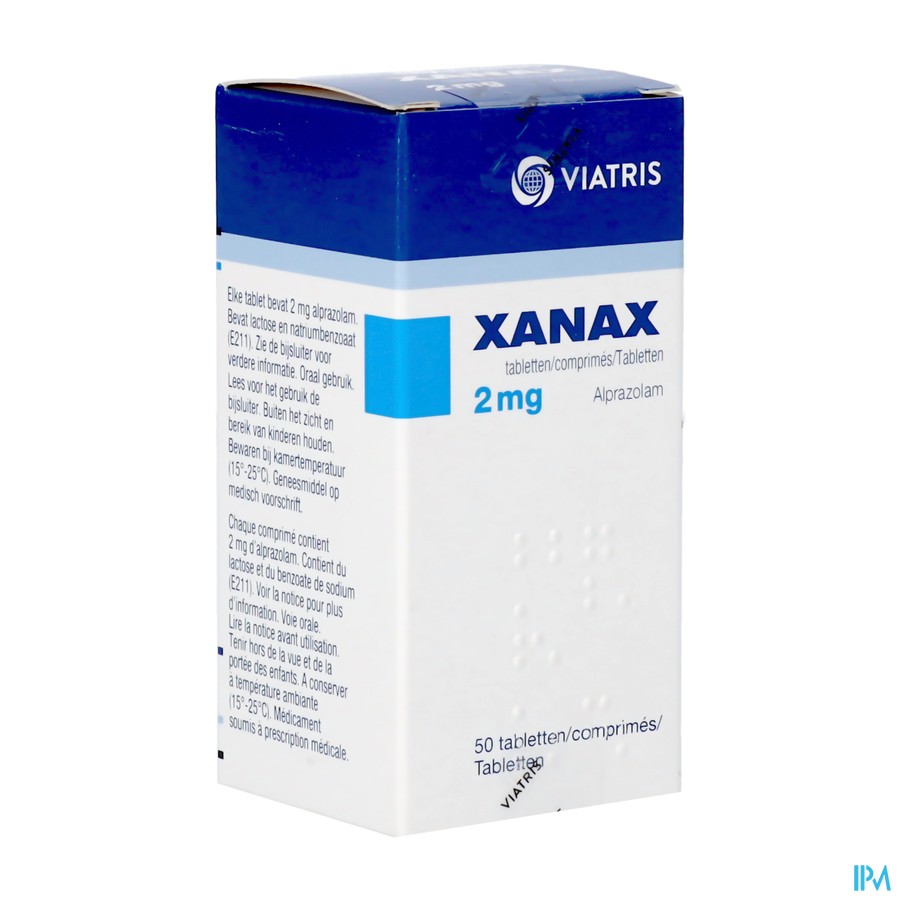 Xanax 2mg Comp 50