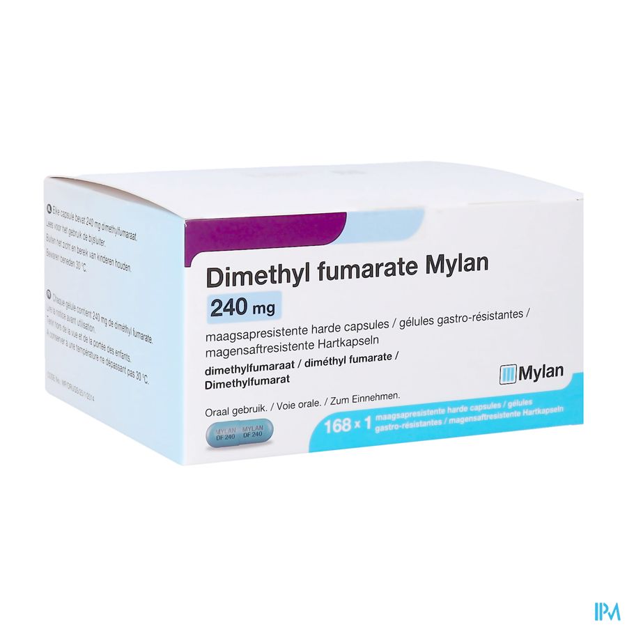 Dimethyl Fumarate Mylan 240mg Caps Gastroresist168