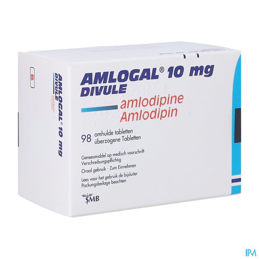 Amlogal Divule 10mg Comp Enrob 98 X 10mg Amlogal Divule 10mg Comp Enrob 98 X 10mg