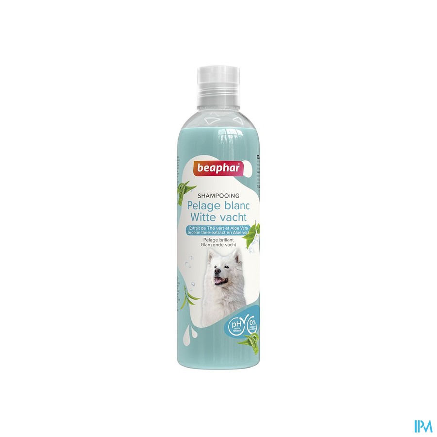 Beaphar Shampooing Pelage Blanc 250ml
