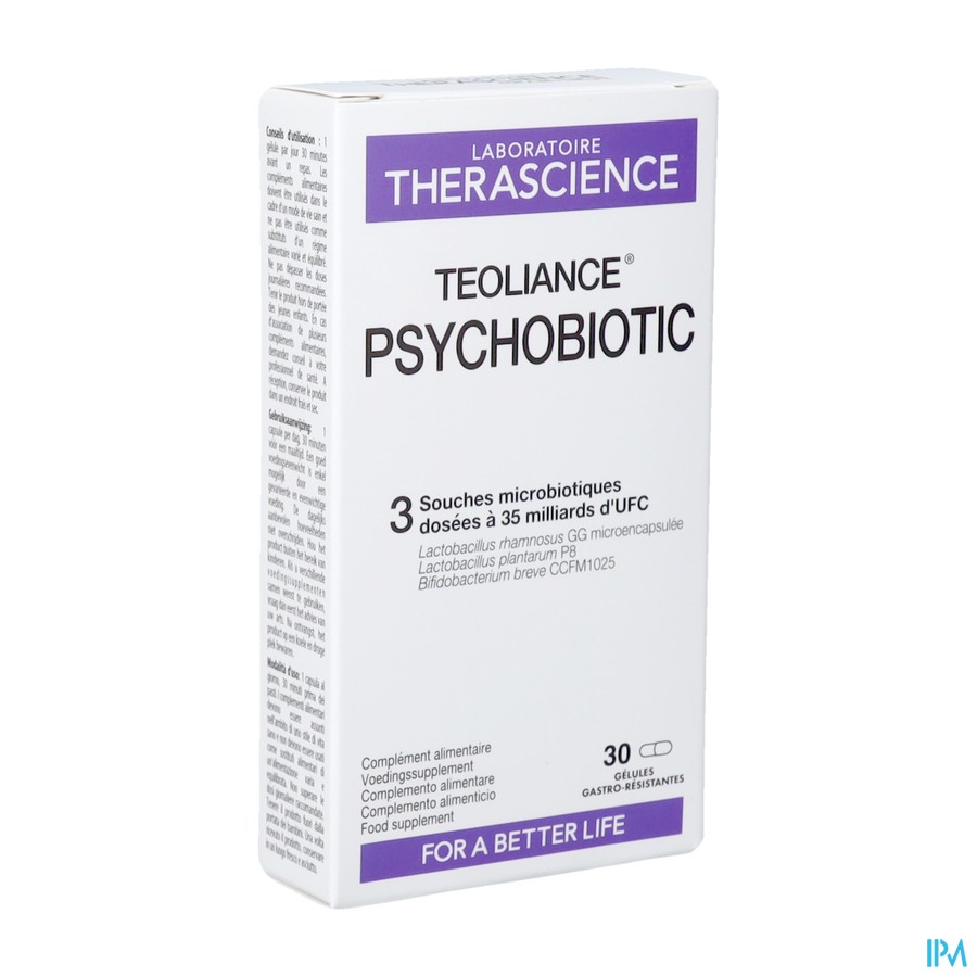 Psychobiotic Teoliance Caps 30 Phy599