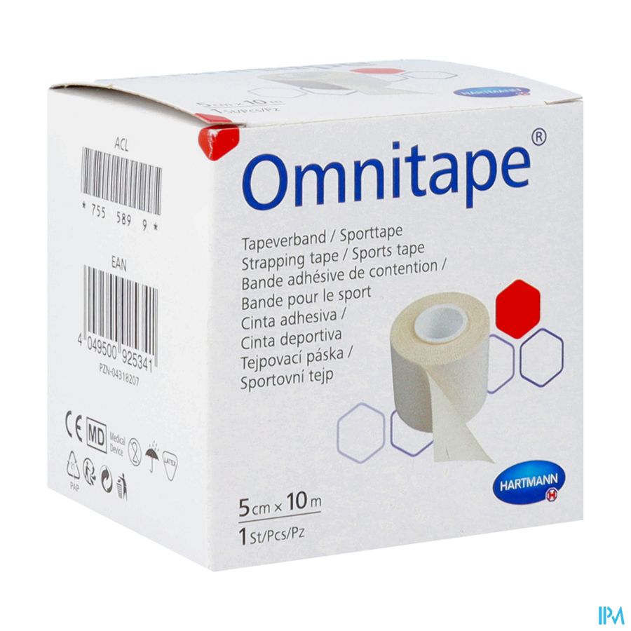 Hartmann Omnitape 5cmx10m 1 P/s