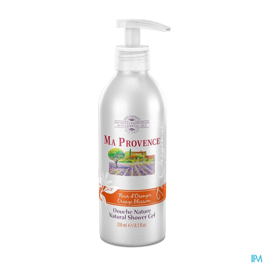 Ma Provence Douche Oranjebloesem 250ml + Pump