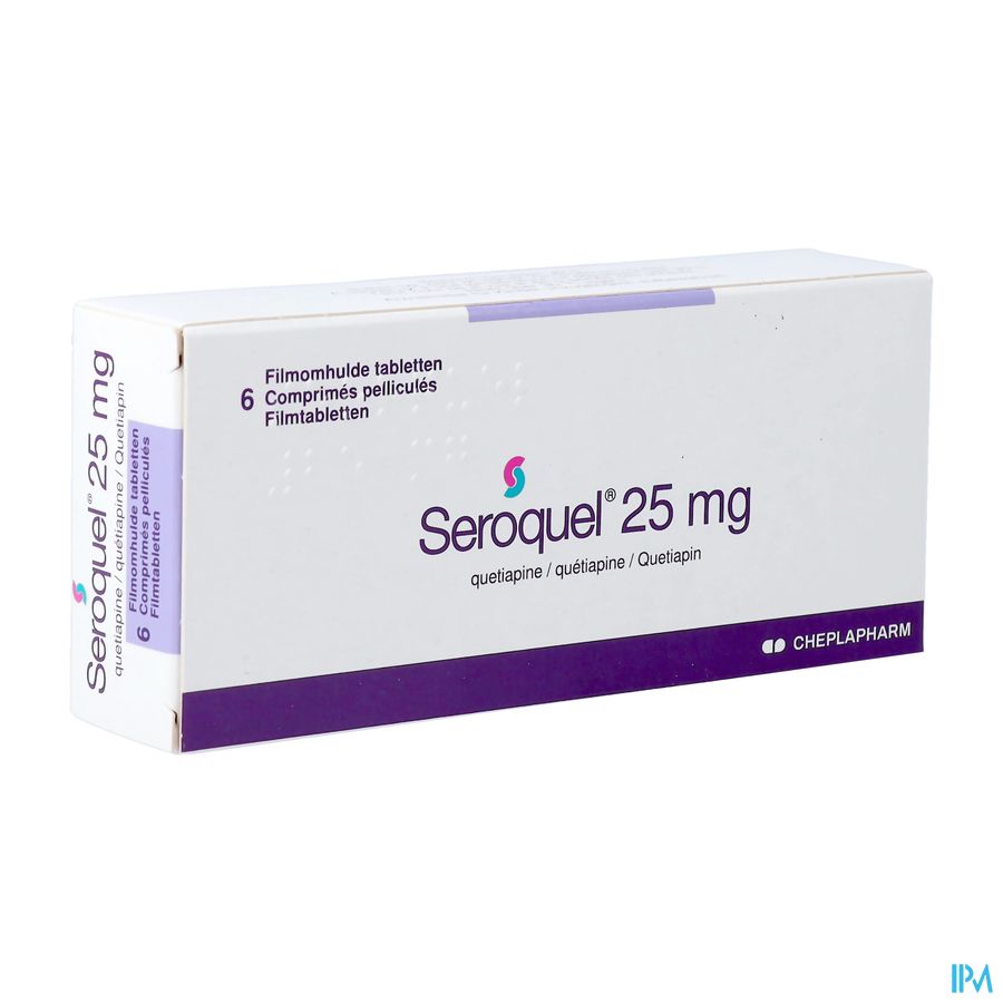 Seroquel 25 Comp 6 X 25mg Seroquel 25 Comp 6 X 25mg