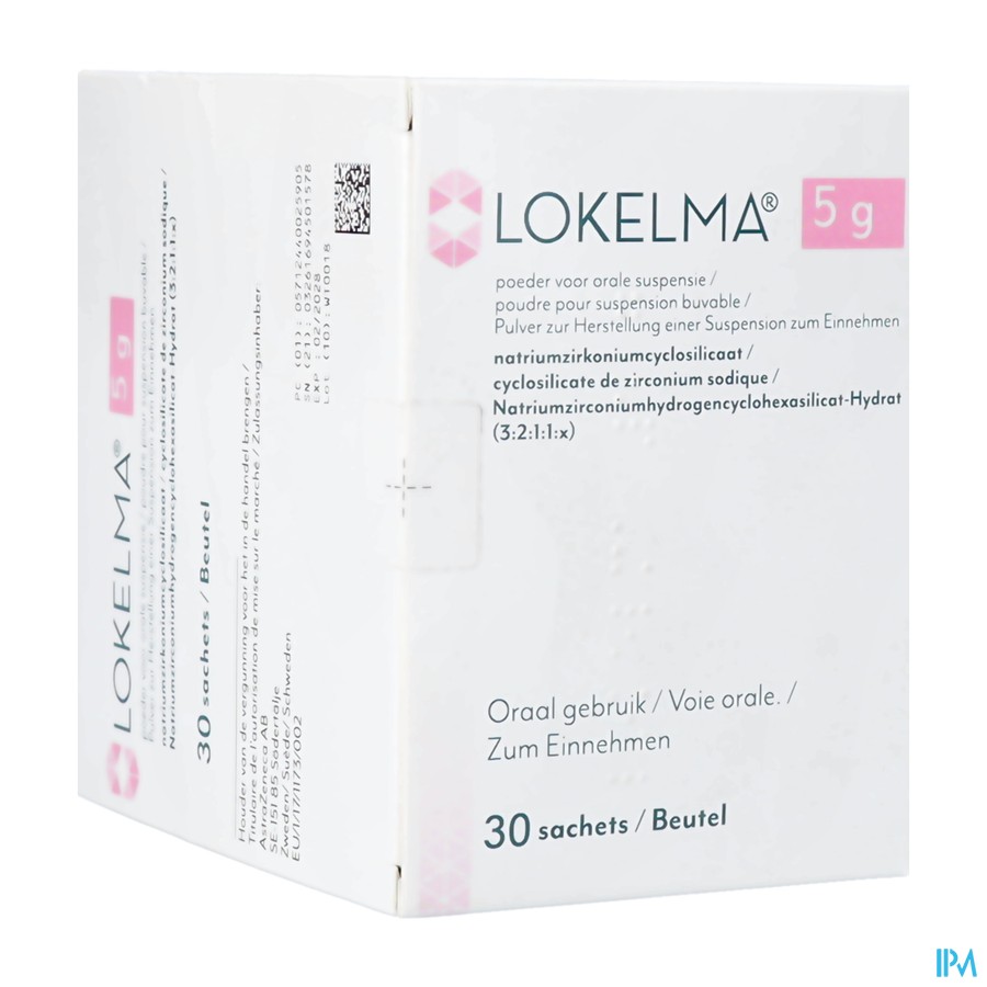 Lokelma 5g Abacus Pdr Orale Suspensie Zakje 30