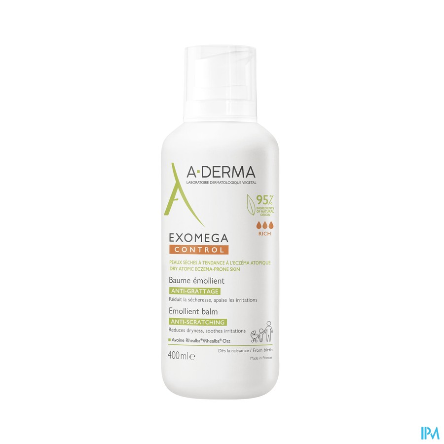 Aderma Exomega Control Balsem Emolierend 400ml