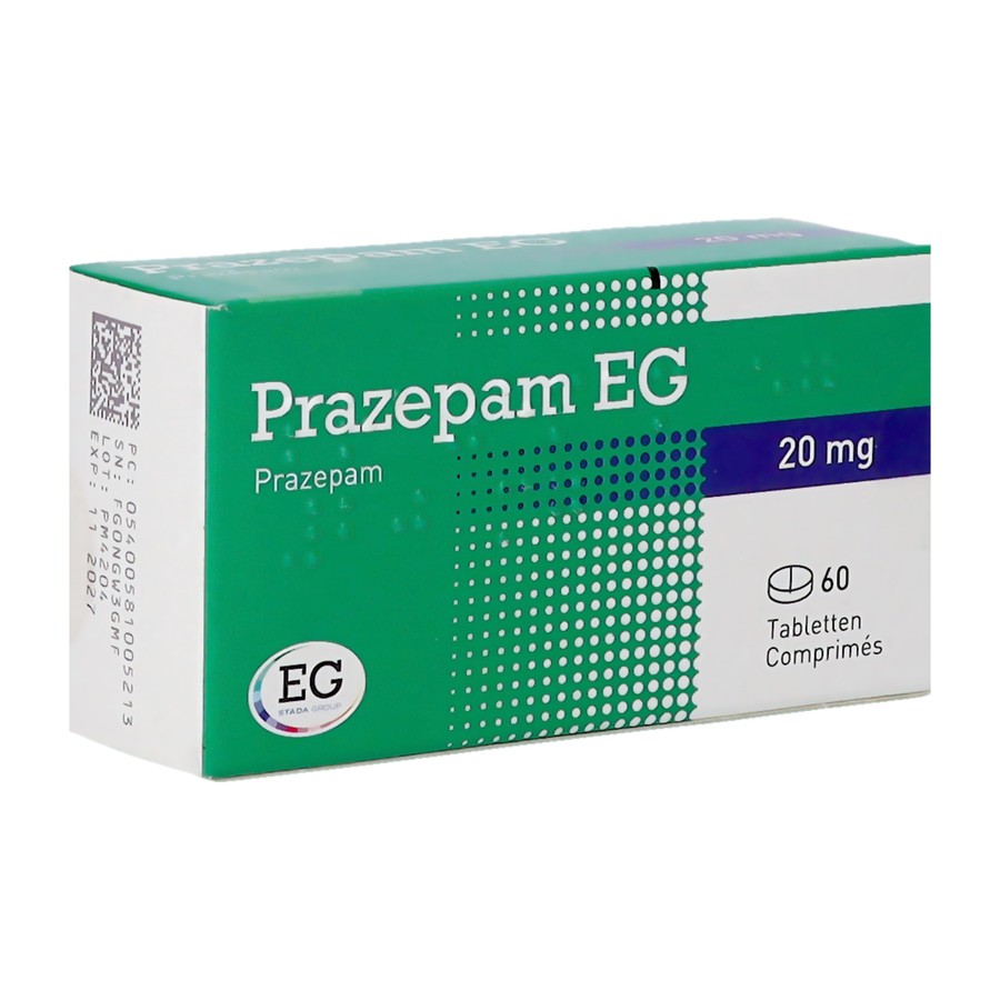 Prazepam EG 20 Mg Tabl  60 X 20 Mg
