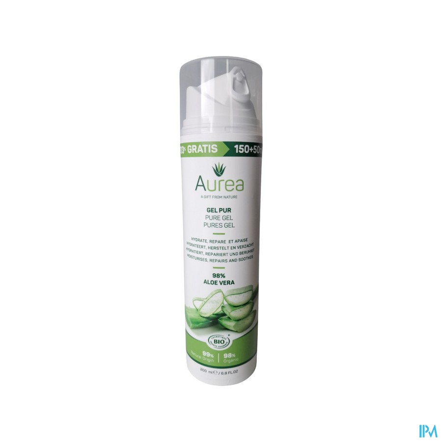 Aurea Gel Pur Aloe Vera Fl 200ml