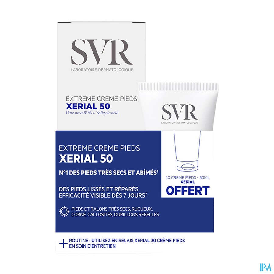 Coffret Xerial 50 Extreme 50ml+30 Pieds 50ml Grat.