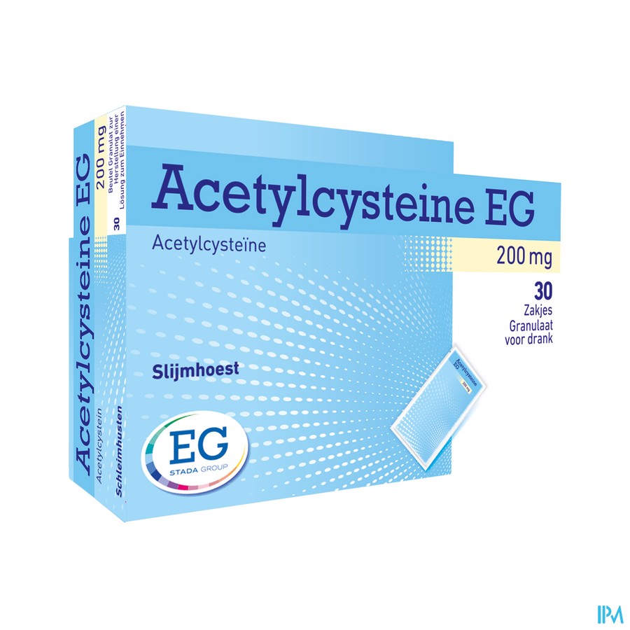 Acetylcysteine EG Sach 30X200Mg