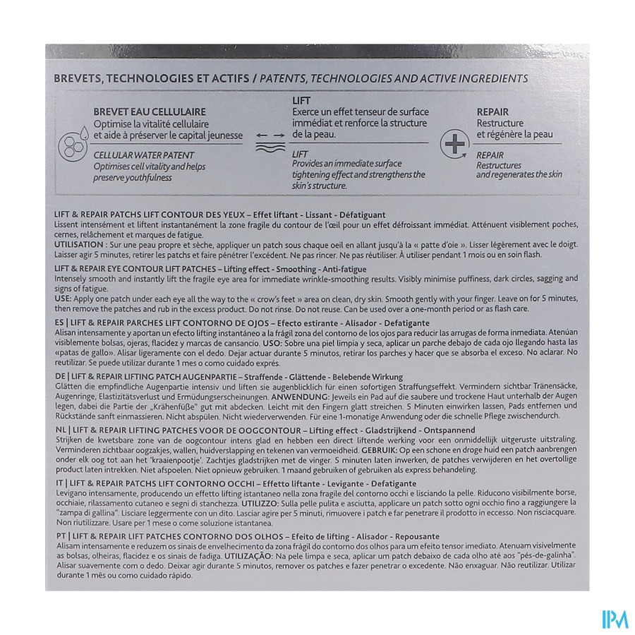 Esthederm Masker Liftend Oogcontour Zakje 10x2x3ml