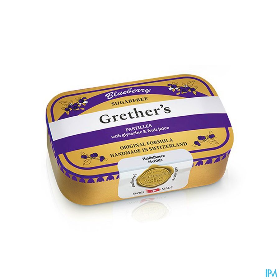 Grether's Pastilles Blueberry Zs 110g Grether's Pastilles Blueberry Zs 110g