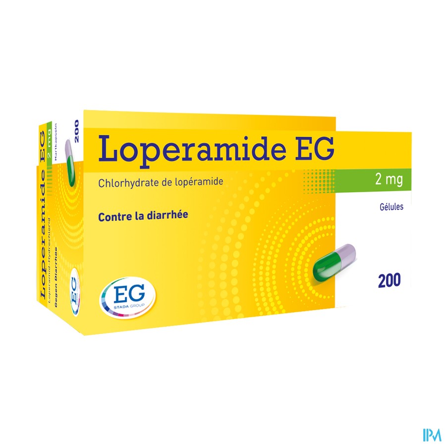 Loperamide EG Caps 200X2Mg