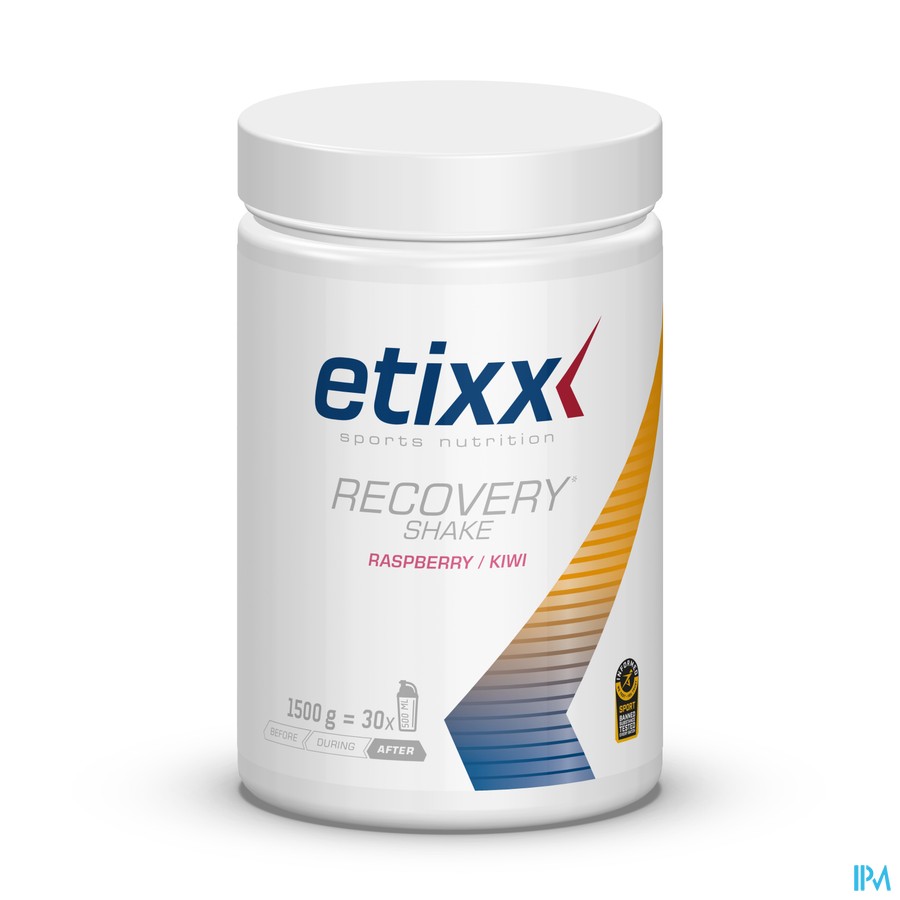 Etixx Recovery Shake Rasp/kiwi 1500g