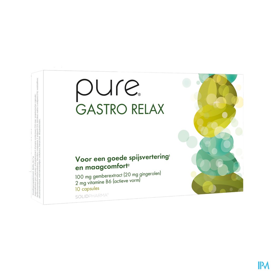 Pure Gastro Relax Caps 10