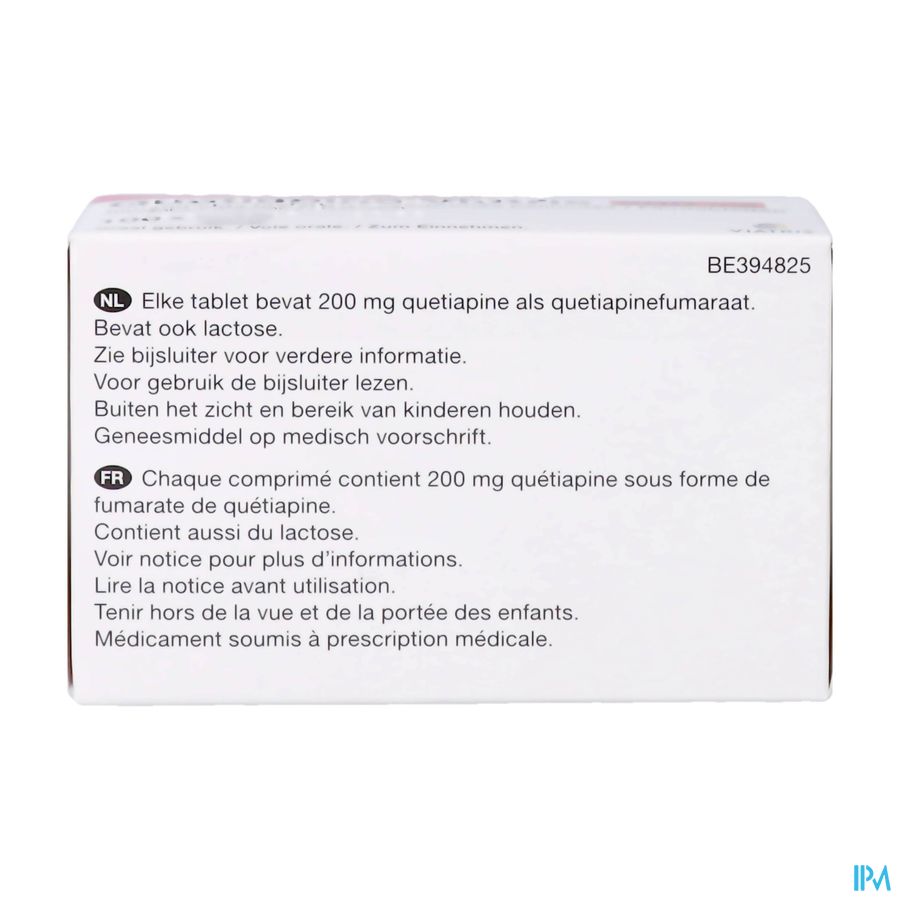 Quetiapine Viatris 200mg Comp Pell 100 3