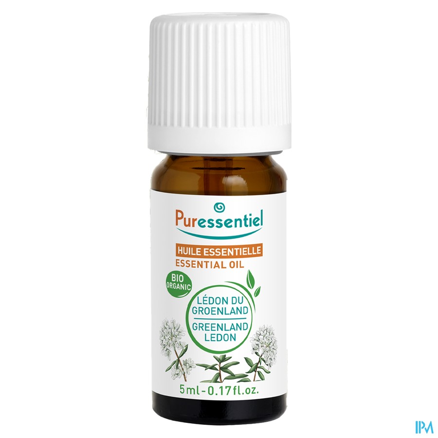 Puressentiel Oe Moerasrozemarijn Bio 5ml