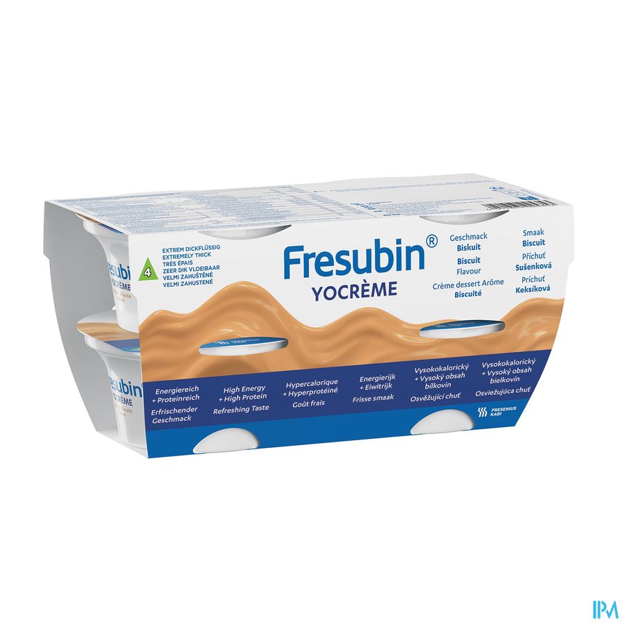 FRESUBIN YOCREME BISCU 4X125G