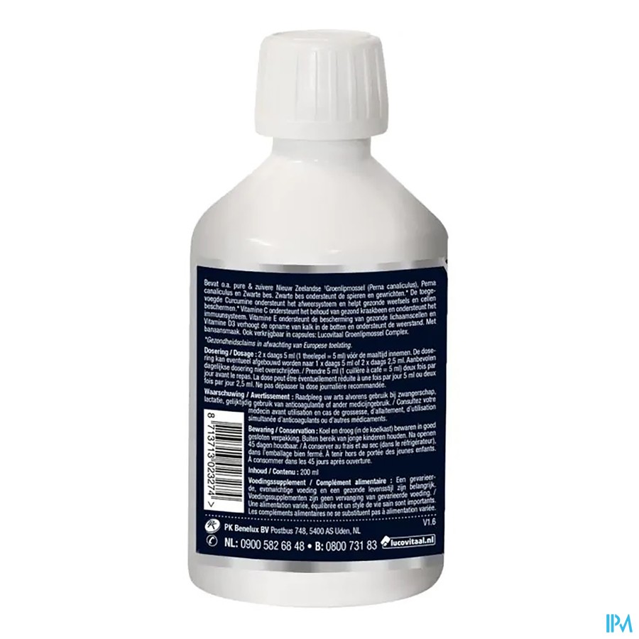Lc Groenlip Moule Liquid 200ml