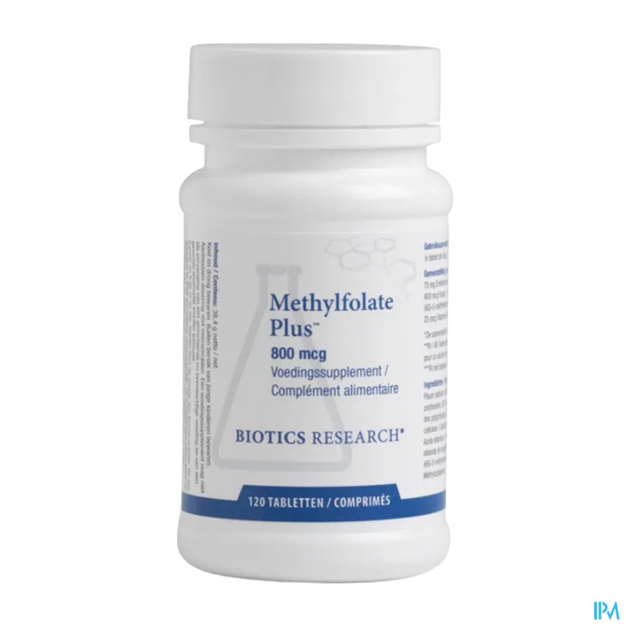 Methylfolate Plus 800mcg Comp 120