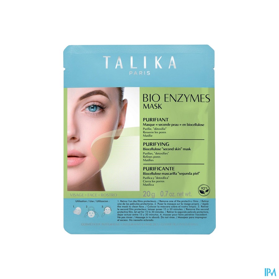 Talika Renaissance Mask A/acne Blad Eenm.gebruik
