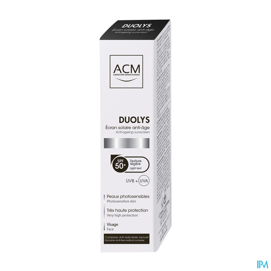 Duolys Zonnecreme Anti Aging Ip50+ 50ml