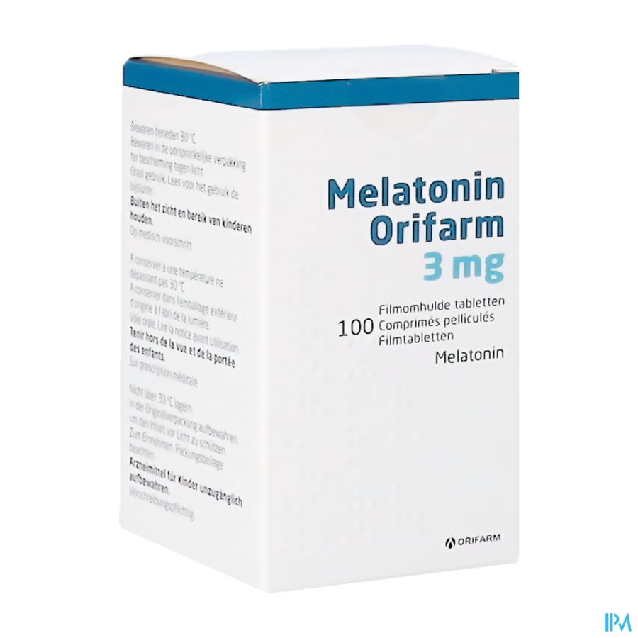 Melatonin Orifarm 3mg Filmomh Tabl 100 Melatonin Orifarm 3mg Filmomh Tabl 100