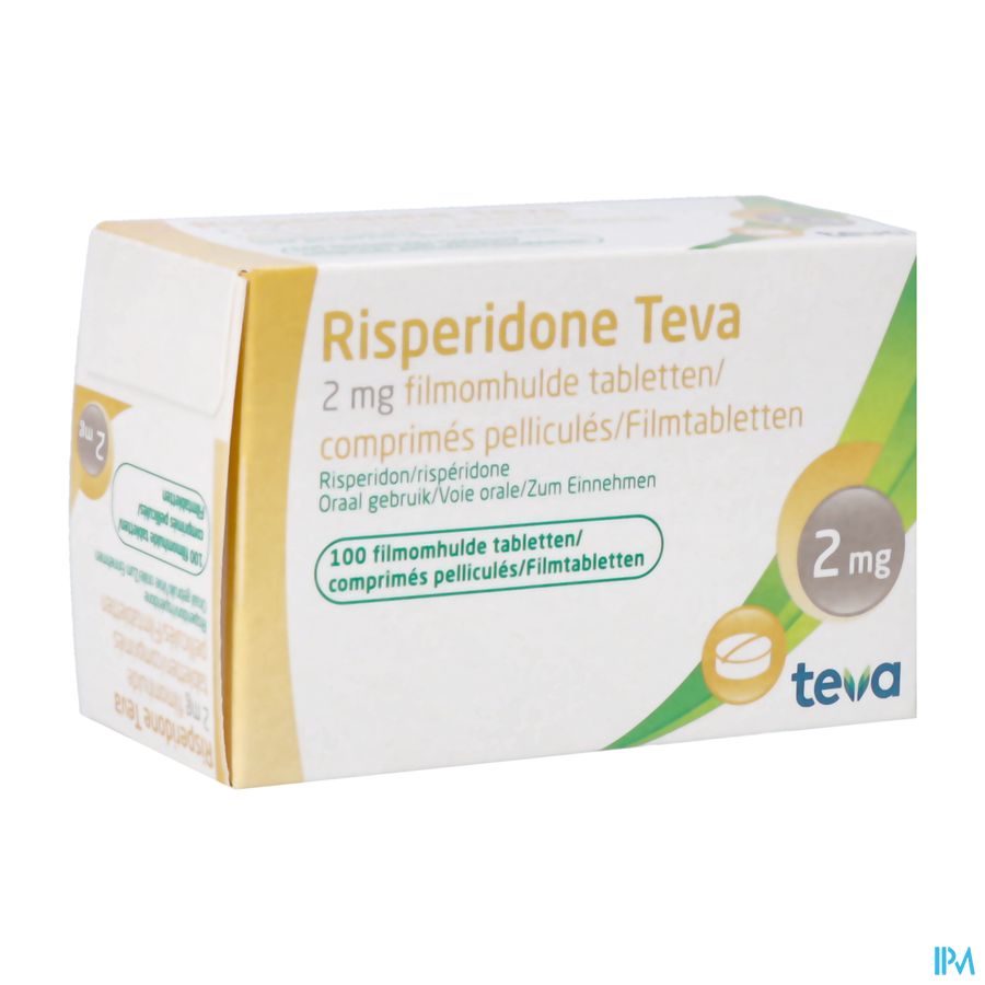 Risperidone Teva 2mg Comp 100 Risperidone Teva 2mg Comp 100