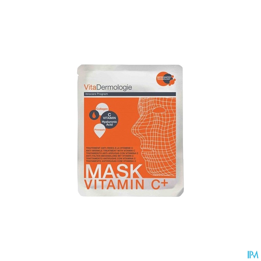 Vitadermologie A/rimp. Vit.c Beh.masker 1 Revogan