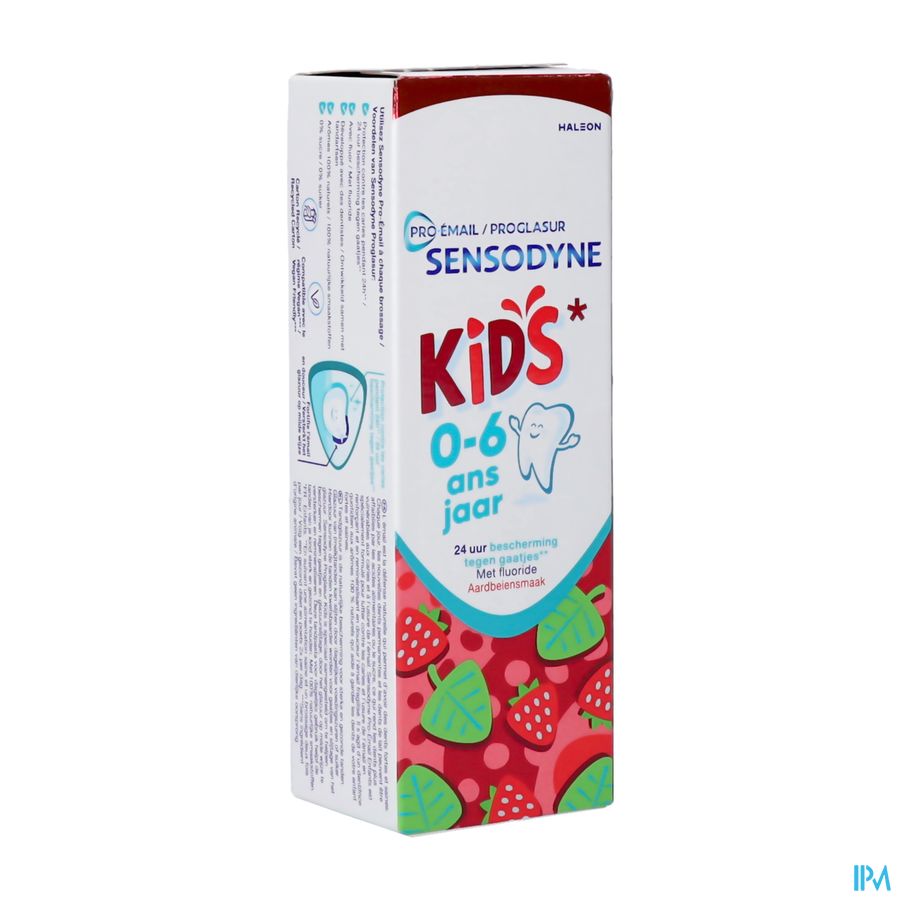 Sensodyne Proglasur Kids 0-6 Dentifrice 50ml