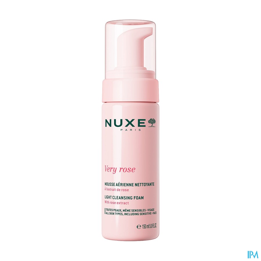Nuxe Very Rose Luchtige Reinigingsschuim 150ml Nf