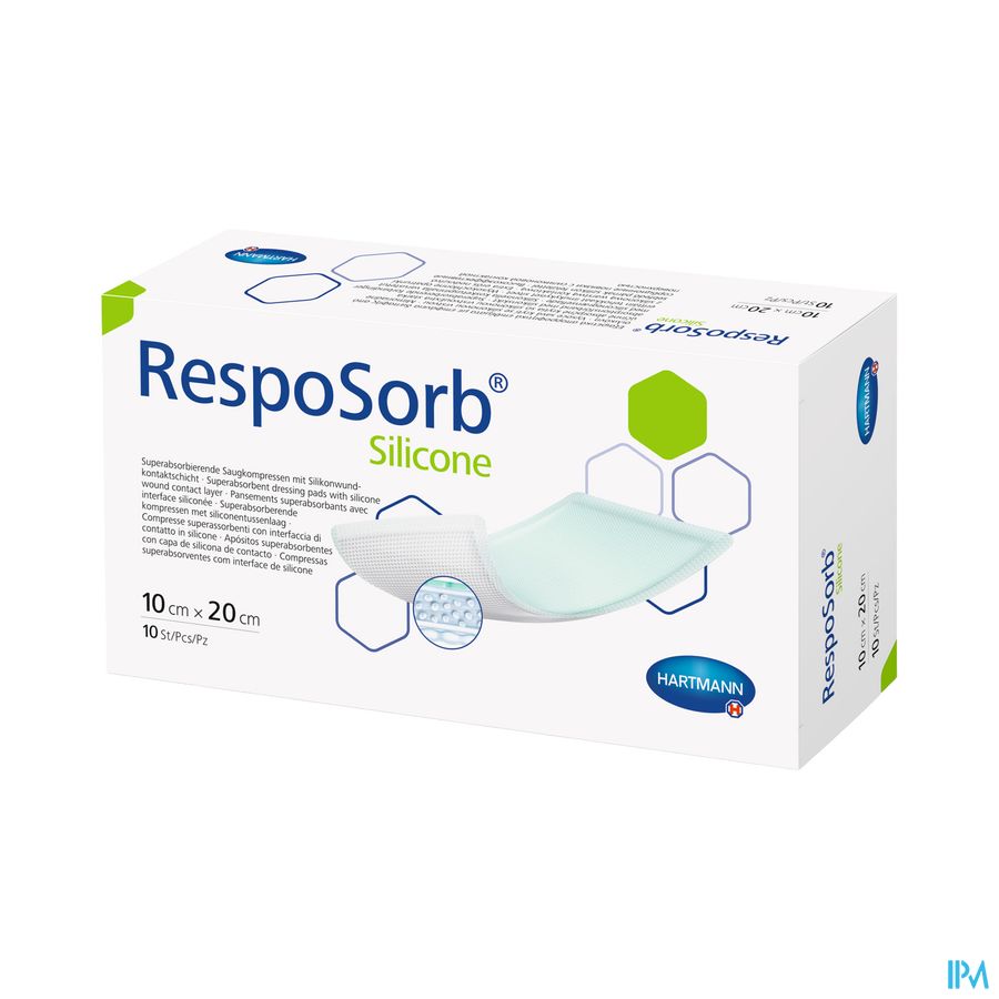 Resposorb Silicone 10x20cm 10 6850422